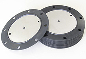 Water electrolysis electrode plate